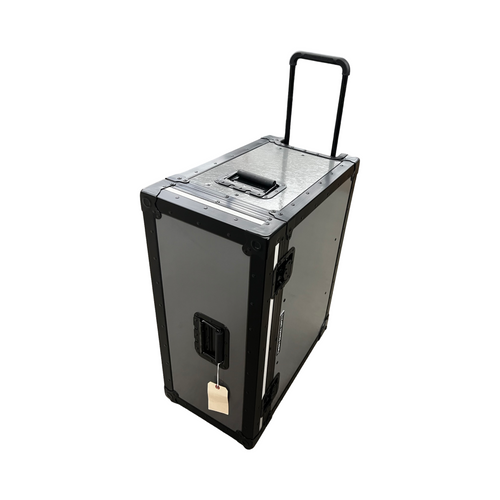 Flanders Scientific XMP270 is a 26.5" UHD resolution HDR Monitor Case with wheels