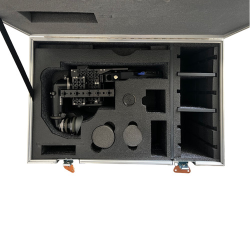 Arriflex 235 with cage and Elokuvakonepaja power adapter