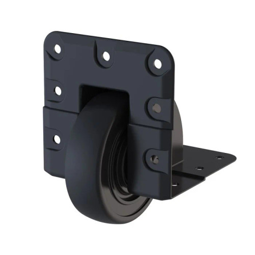 Caster Black Heavy Duty (Black)
