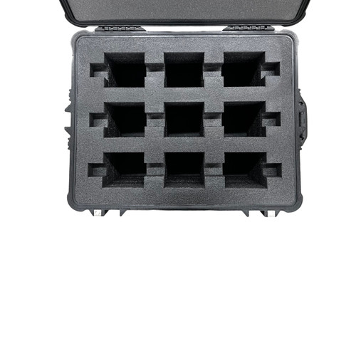 PixelBrick 9 x PixelBricks + Ballheads ( Astera Lights) in Pelican 1620