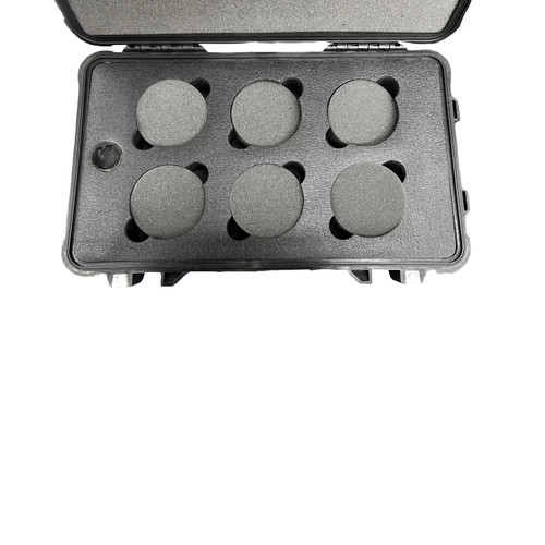 ZERØ OPTIK FD case (6-Slot case) - Pelican 1510 Custom Foam Insert for cinema lens — with fitted foam