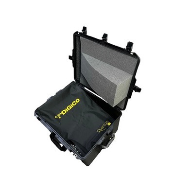 DiGiCo Quantum 112 digital console. Custom foam insert in Pelican 1637