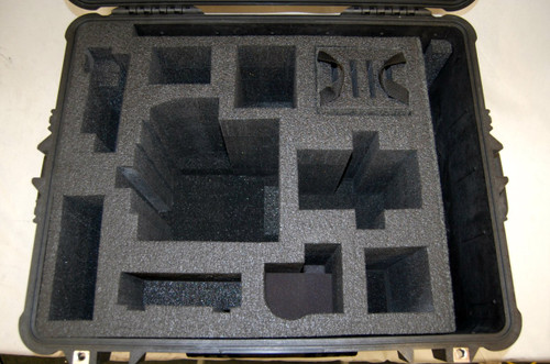 RED Epic Deluxe Waterproof Custom Foam Insert for cinema camera — with fitted foam