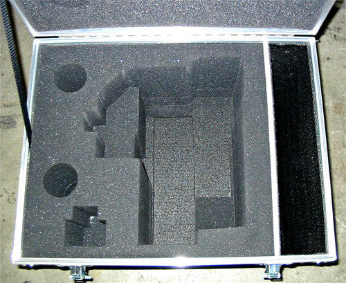 ARRI ARRIFLEX 435 Camera with Video Elbow Custom ATA Shipping Case for cinema camera — with fitted foam