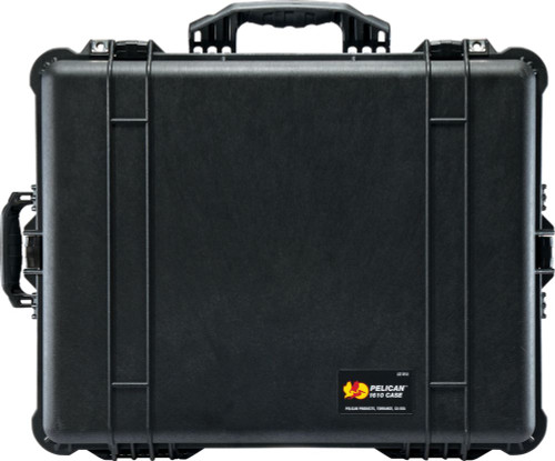 Pelican 1610 Protector Case — No Foam (Black)