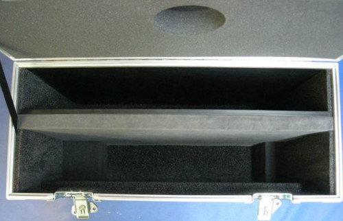 Panasonic BT-LH 17 Series with Oppenheimer Yoke Custom ATA Shipping Case for production monitor — with fitted foam