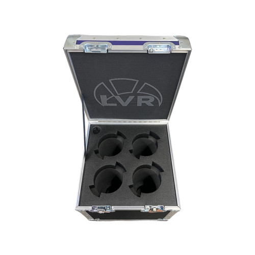 Cooke S4 Lens (4 Position) Custom ATA Shipping Case for cinema lens — with fitted foam