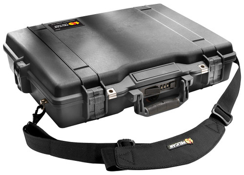 Pelican 1495 Protector Laptop Case — No Foam (Black)