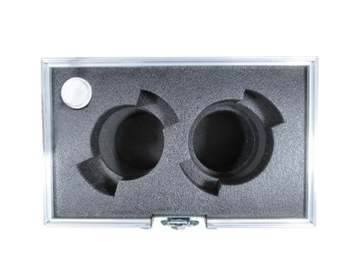 Leica Summilux-C Primes (2 Vertical) - Cine Lens Custom ATA Shipping Case for cinema lens — with fitted foam