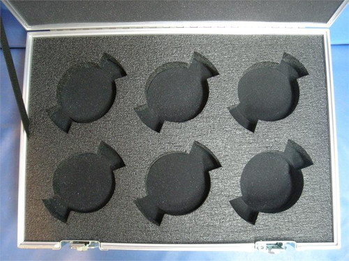 RED uniQoptics Signature Series Six-Slot - Cine Lens Custom ATA Shipping Case for cinema lens — with fitted foam
