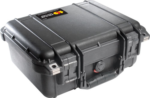 Pelican 1400 Protector Case — With Foam (Black) — view 2