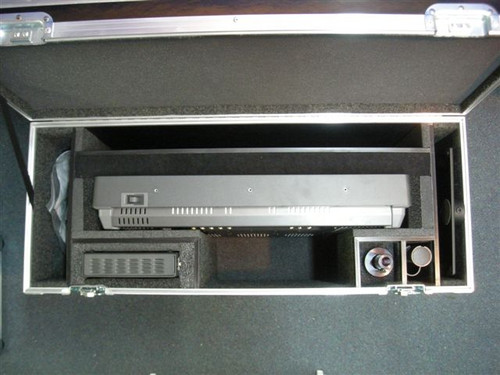 Panasonic BT-LH 2550 Custom ATA Shipping Case - Interior View Loaded