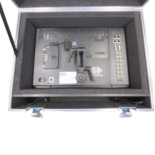 Flanders Scientific BM210 21.5" Custom ATA Shipping Case for production monitor — with fitted foam