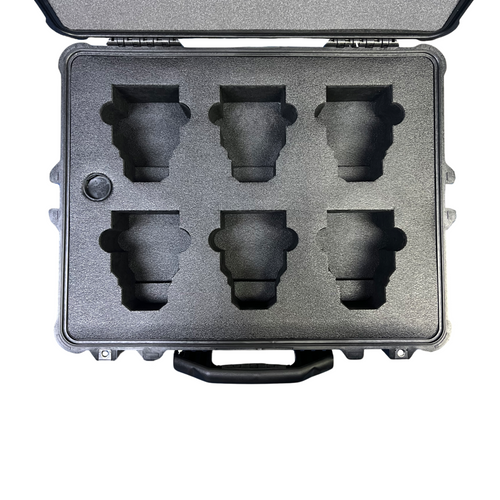 Leica Summicron C Primes T2 in Pelican - Cine Prime Lens Custom ATA Shipping Case for cinema lens — with fitted foam