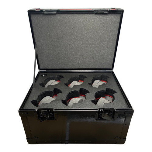 Leica Summicron-C Primes T2.0 - Cine Prime Lens Custom ATA Shipping Case for cinema lens — interior view