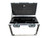 SmallHD 13" Monitor 1303 with VESA bracket on the back Custom ATA Shipping Case for production monitor — interior view