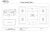 Innerspace spec drawing for 3350-1 (AB LP2 / Cine 90) — case interior layout and dimensions