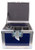 IDX Quick Charger VL-4S with 2 IDX Batteries Custom ATA Shipping Case for battery and power system — interior view