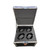 Canon RangeFinder/Dream set Rehoused by TLS (4-Slot Vertical) - Cine Lens Custom ATA Shipping Case for cinema lens — interior