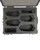 ARRI MASTER ANAMORPHIC PRIMES 50mm, 60mm, 75mm & 100mm Pelican Custom ATA Shipping Case for cinema lens — interior view