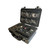 Pelican Single Channel and AKS with custom foam - Pelican 1500 Custom Foam Insert for production support gear — interior view