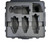 Cooke Anamorphic /i Lenses 65mm, 75mm, 100mm and 135 Custom ATA Shipping Case for cinema lens — interior view