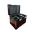 Bebob BS4 Charger and 4 B290CINE batteries Custom ATA Shipping Case for battery and power system — interior view