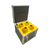 Custom ATA Shipping Case for cinema lens — interior view