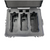 Cooke 1.8x FF 85,100,135mm - Full Frame - Cine Lens Custom ATA Shipping Case for cinema lens — interior view