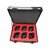 ARRI /ZEISS Master Anamorphic Lens (6-Slot vertical) Custom ATA Shipping Case for cinema lens — with fitted foam