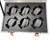 Canon WHITE POINT OPTICS Leica R or Canon FD - Cine Lens Custom ATA Shipping Case for cinema lens — interior view