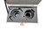 ZERØ OPTIK 2-hole 14mm FD and one signature prime - Cine Prime Lens Custom ATA Shipping Case for cinema lens — interior view