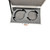 ZERØ OPTIK 2-hole 14mm FD and one signature prime - Cine Prime Lens Custom ATA Shipping Case for cinema lens — closed and lat