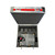 Anton/Bauer LP4 charger and Dionic XT batteries Custom ATA Shipping Case for battery and power system — closed and latched