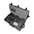 Pelican Pro Arm Case in Pelican 1615 air - Pelican 1615 Custom Foam Insert for professional equipment — lid hardware detail