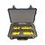 Pelican Atlas Mercuries 36mm, 54mm, 95mm, 138mm - Pelican 1510 Custom Foam Insert for cinema lens — closed and latched