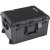 Pelican 1637 Case to hold a single 2U rack with additional tray - Pelican 1637 Custom Foam Insert for production support gear