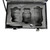 Custom ATA Shipping Case for cinema lens — lid hardware detail