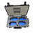 Zeiss Supreme 4-hole 18mm plus 3 95mm fronts - Pelican 1535 Custom Foam Insert for cinema lens — interior view