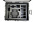Pelican EVS LSM-VIA Kit Transport Case - Pelican 1630 Custom Foam Insert for production support gear — lid hardware detail