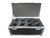Universal Vertical 8-Lens Case — 3-1/2″ Holes in black, closed, exterior view — representative photo of the same case.
