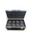 Universal Vertical 8-Lens Case — 4-1/4″ Holes in black, detail view — representative photo of the same case.