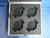 RED Pro Prime Lens (4 Position) Custom ATA Shipping Case - Interior View Base