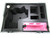 Panasonic VariCam LT 35 with wheels Custom ATA Shipping Case for cinema camera — interior view