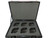 Leica Thalia Prime Lens (6 Vertical) Custom ATA Shipping Case for cinema lens — interior view