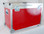 Creamsource Daylight LED Dual Lights Custom ATA Shipping Case for cinema lighting fixture — lid hardware detail