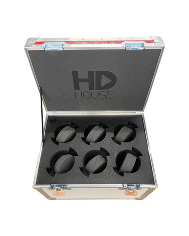 Cooke Optics S8/i Full-Frame Spherical Lens Case. (6-Slot vertical)