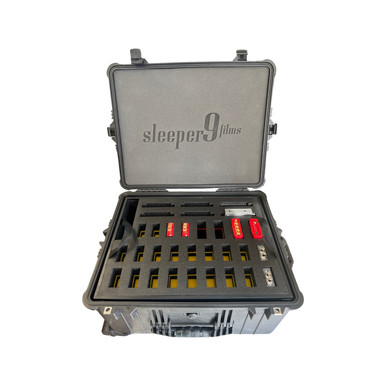 Blackmagic Micro & Mini Converter + Decimator MD-HX Kit Case — 32 Converters, Pull-Out Tray, Pelican 1620