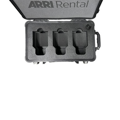 Cooke S4i lenses insert. Foam Insert for a Pelican 1510 designed to hold 3 lenses (horizontally)