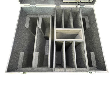 Arri Skypanel X21 case will hold 3x Arri Sky Panel X21 with X21 Manual Yokes attached, 3x Dome, 3x Hyper Optics, 3x S60 units